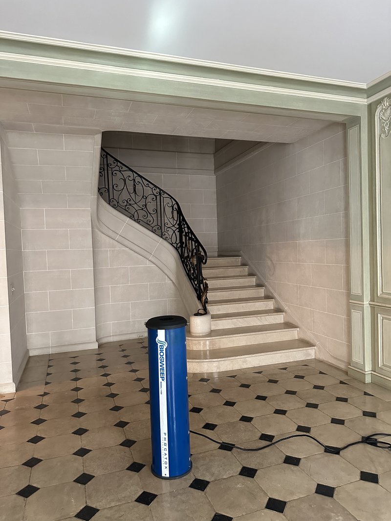 This absolutely stunning 10,000 sq ft condo overlooking Lake Michigan had been smoked in for 30 years. The contractor that helped remodel called us about removing the smoke odor - we guaranteed 100% smoke odor removal and were onsite the following week for our treatment. Our team was in and out in under 48 hours - cigarette smoke smell eliminated for good.
